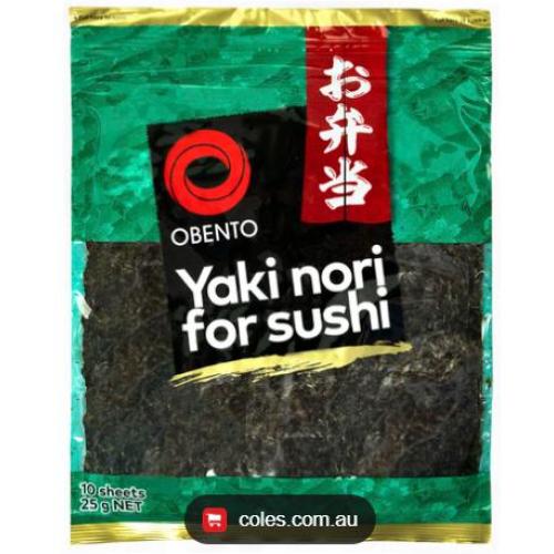 Obento 寿司海苔 25g